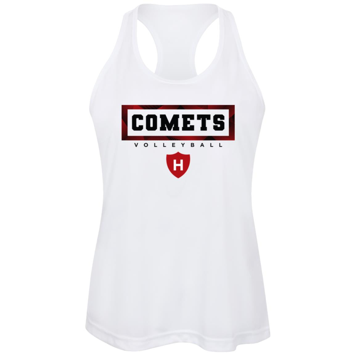 Comet Volleyball - Womens Zone Racerback Tank