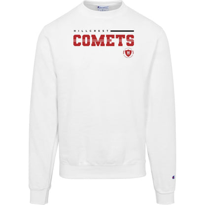 Hillcrest Comets - Champion Mens Powerblend Crewneck Sweatshirt