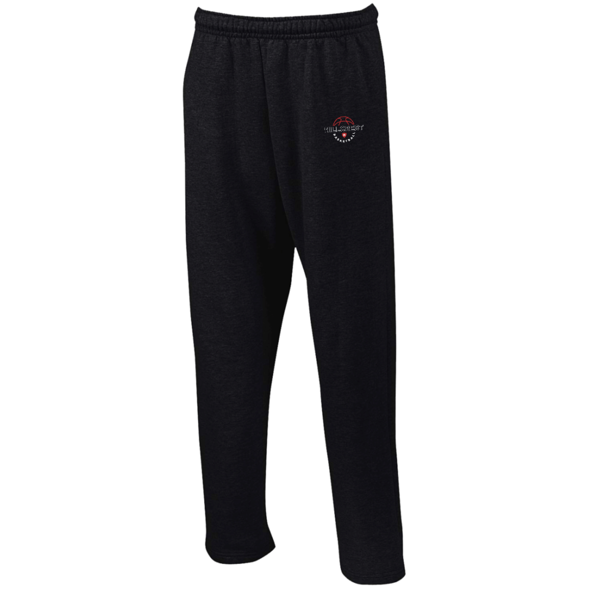 Comet Boys Basketball - Open Bottom Sweatpants with Pockets