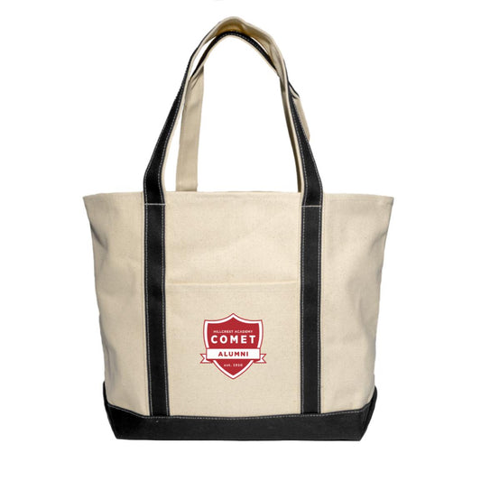 Comet Alumni - XL Cotton Canvas Boat Tote