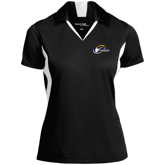 Chargers Trapshooting - Ladies' Colorblock Performance Polo