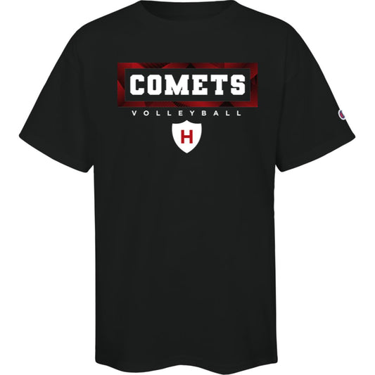 Comet Volleyball - Champion Kids Short Sleeve Tee