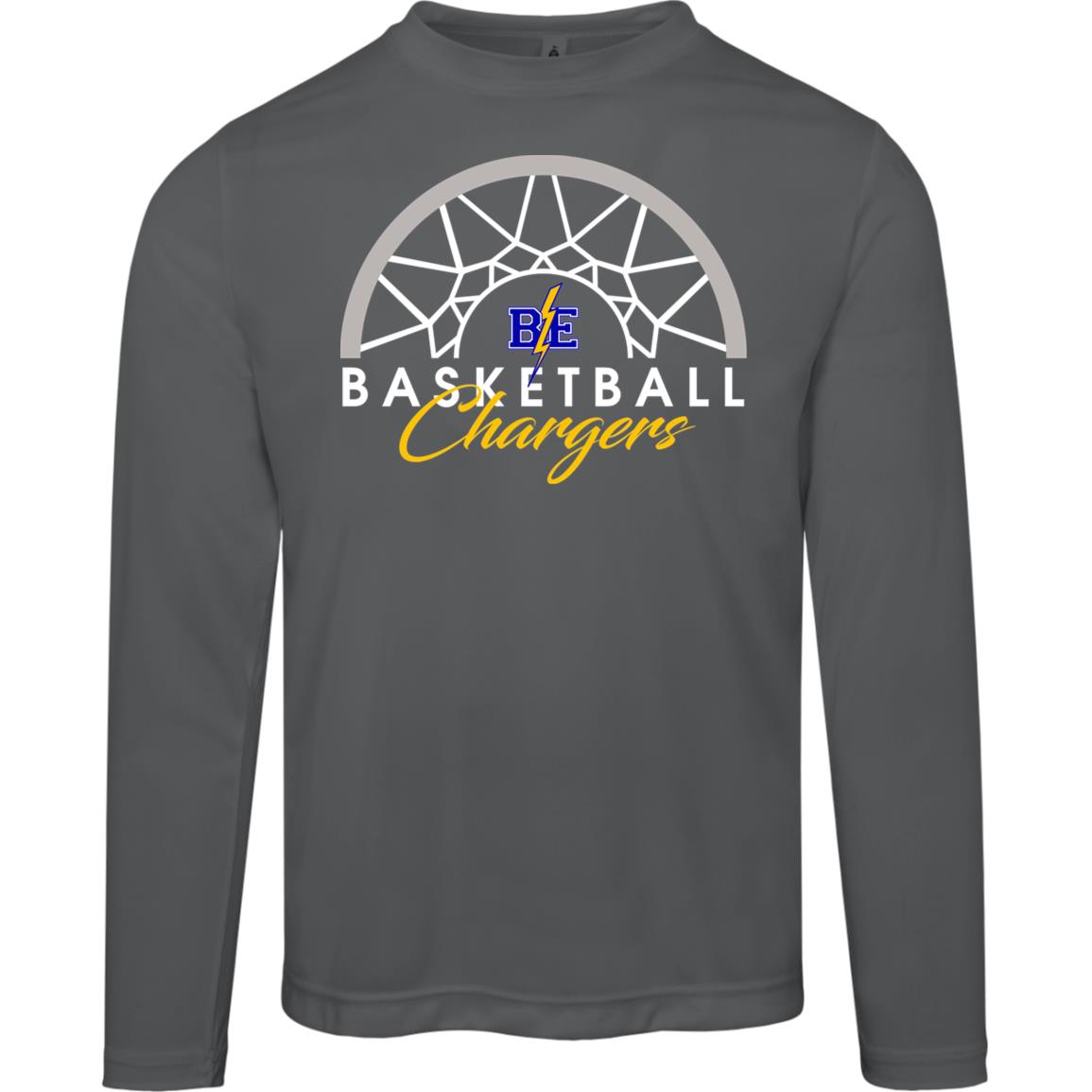 Chargers Basketball - Mens Zone Long Sleeve Tee