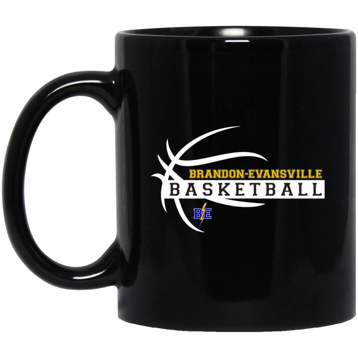 Chargers Basketball - 11oz Black Mug