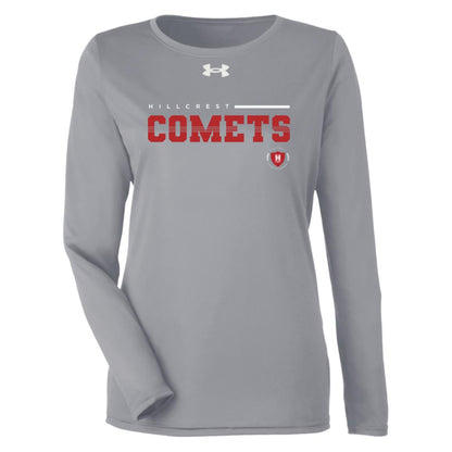 Hillcrest Comets - Under Armour Womens Team Tech Long Sleeve Tee