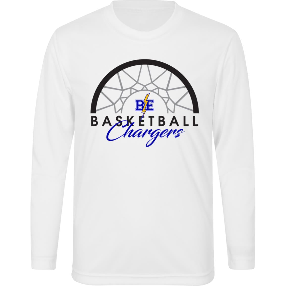 Chargers Basketball - Kids Zone Long Sleeve Tee