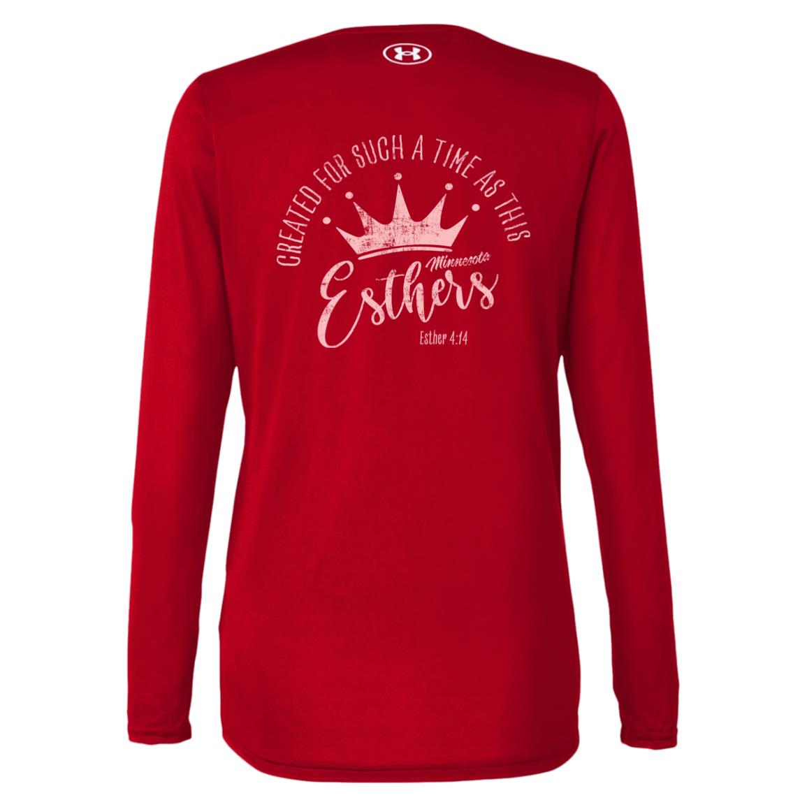 MN Esthers - Under Armour Womens Team Tech Long Sleeve Tee