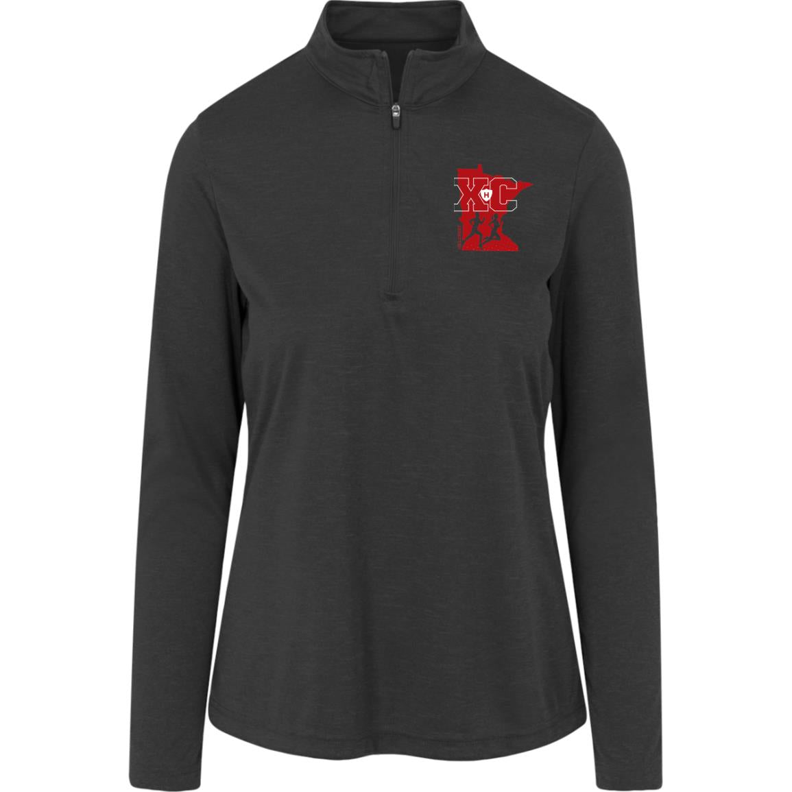 Comet Cross Country - Womens Heather Quarter Zip