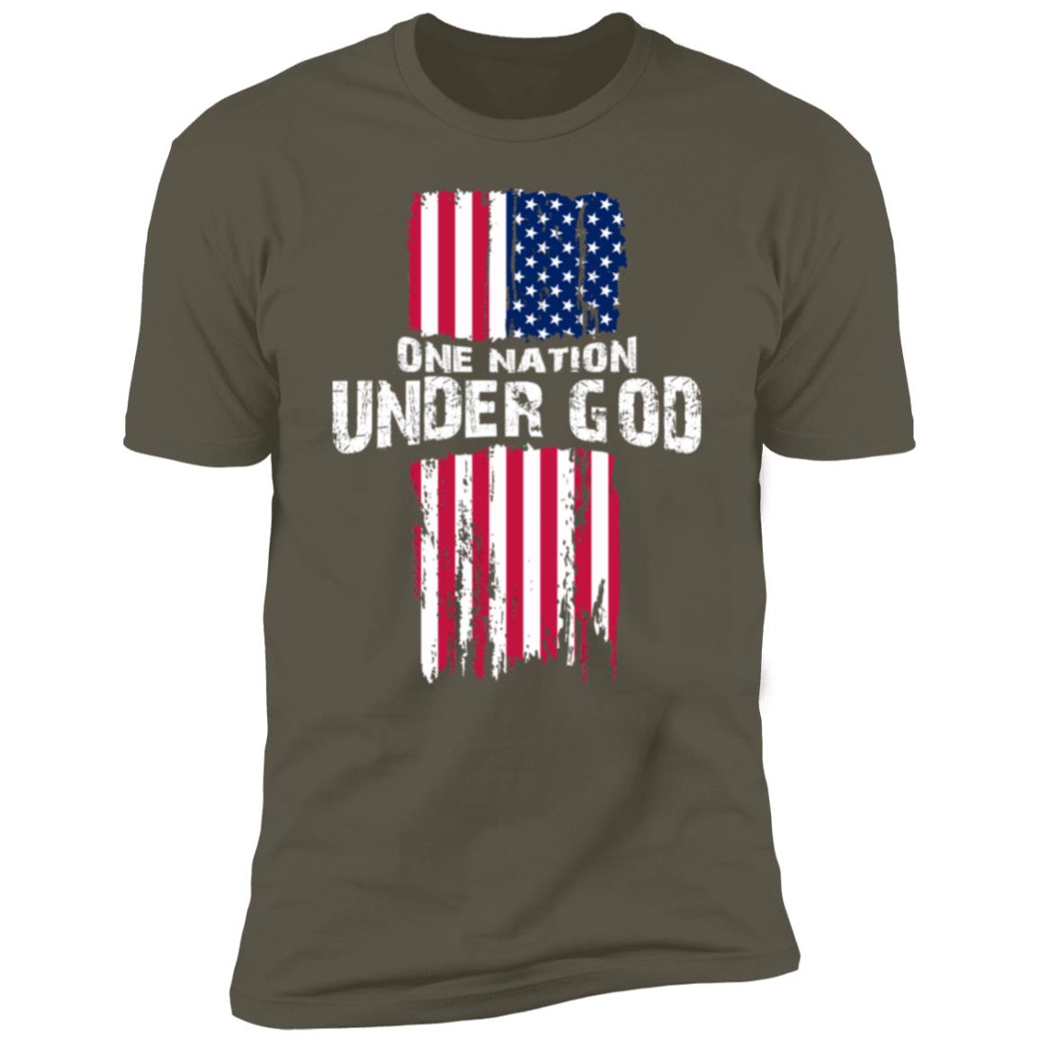 One Nation Under God - Premium Short Sleeve T-Shirt