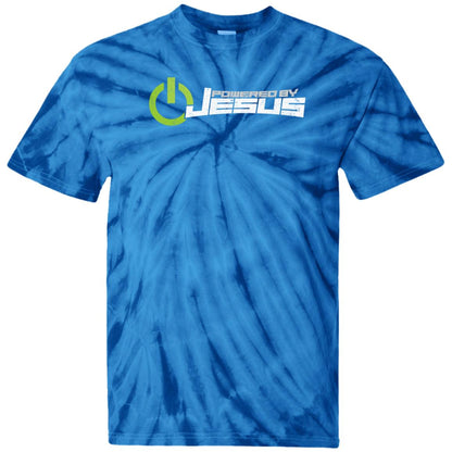 Powered by Jesus - 100% Cotton Tie Dye T-Shirt