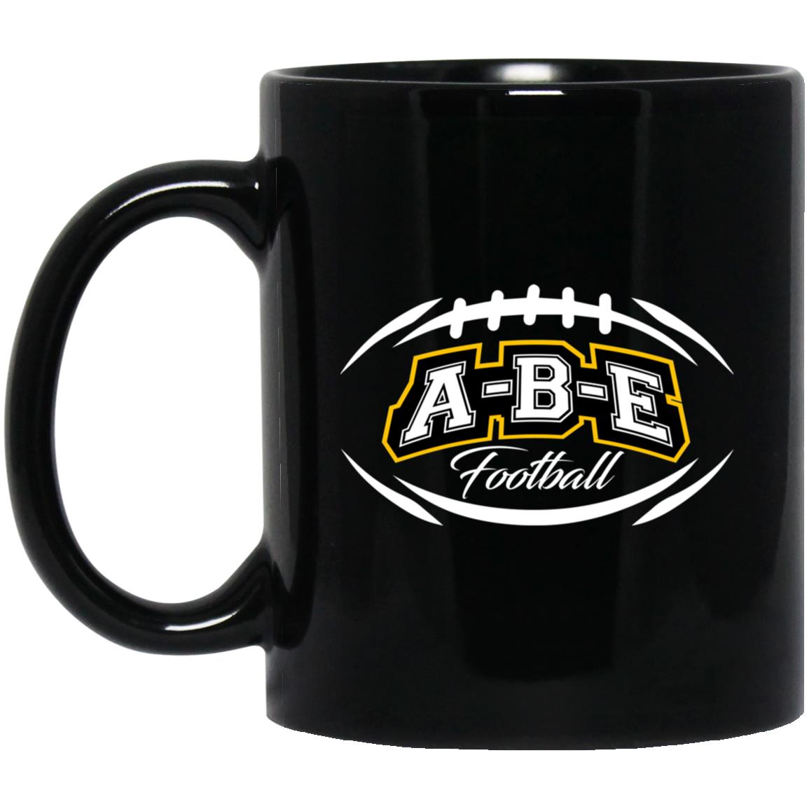 A-B-E Football - 11oz Black Mug