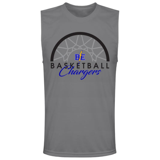 Chargers Basketball - Mens Zone Muscle Tee