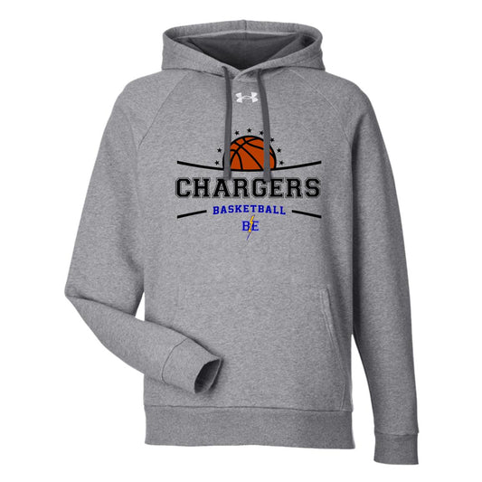 Chargers Basketball - Under Armour Mens Rival Fleece Hoodie