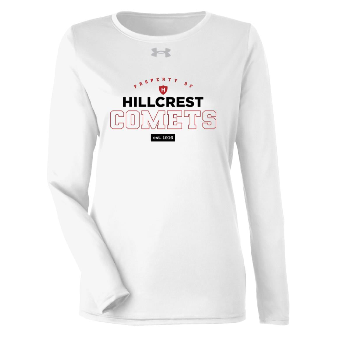 Hillcrest Comets - Under Armour Womens Team Tech Long Sleeve Tee