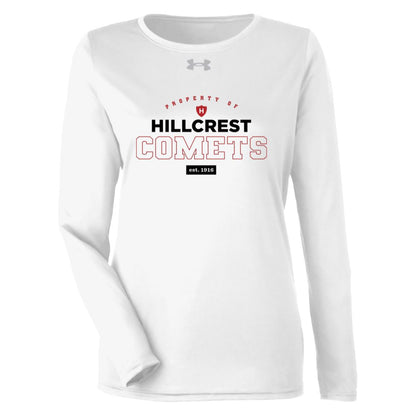 Hillcrest Comets - Under Armour Womens Team Tech Long Sleeve Tee