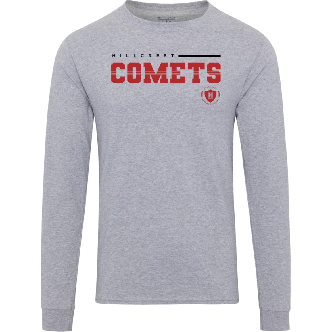 Hillcrest Comets - Champion Mens Long Sleeve Tee