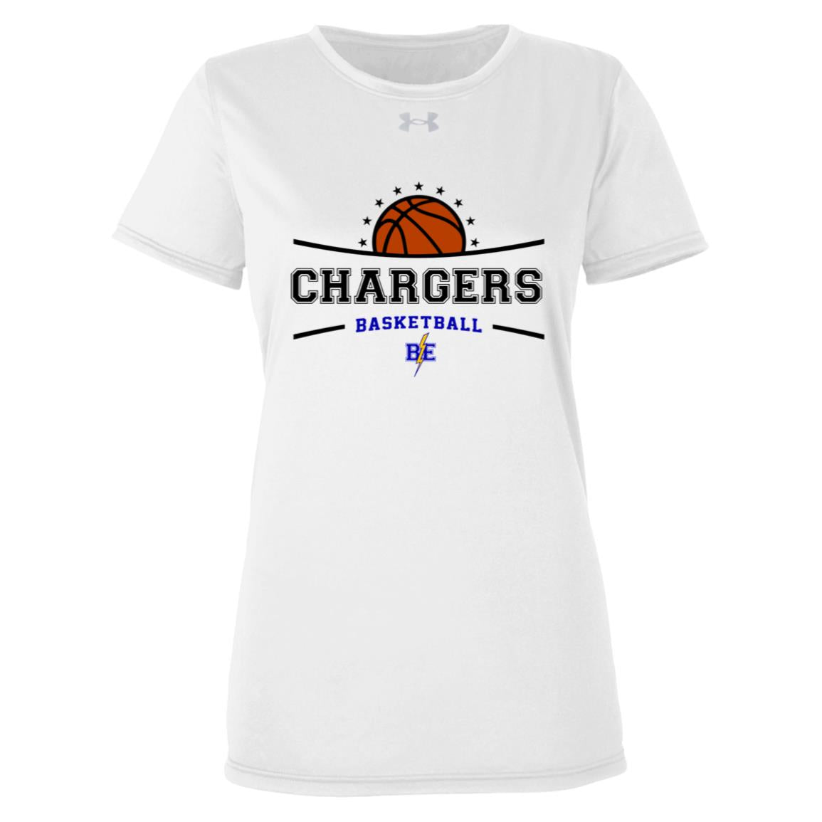 Chargers Basketball - Under Armour Womens Team Tech Tee