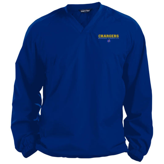 Chargers - Pullover V-Neck Windshirt