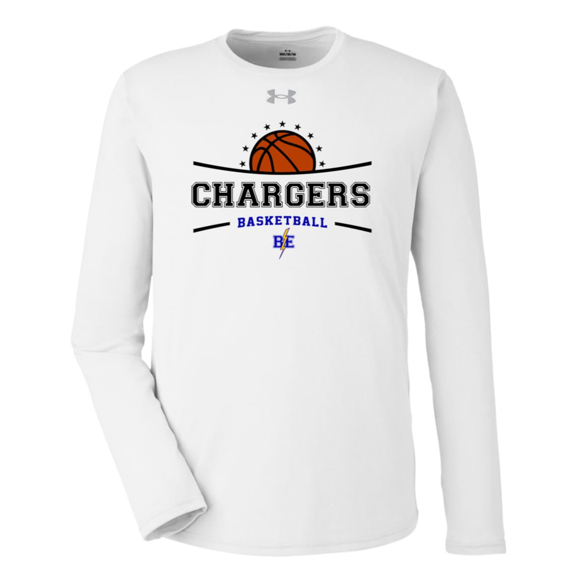 Chargers Basketball - Under Armour Team Tech Long Sleeve Tee