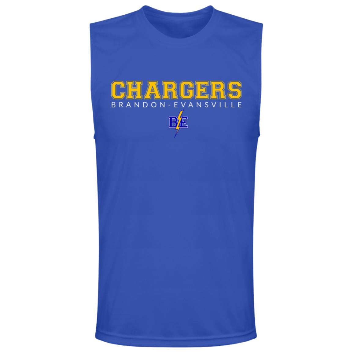 Chargers - Mens Zone Muscle Tee