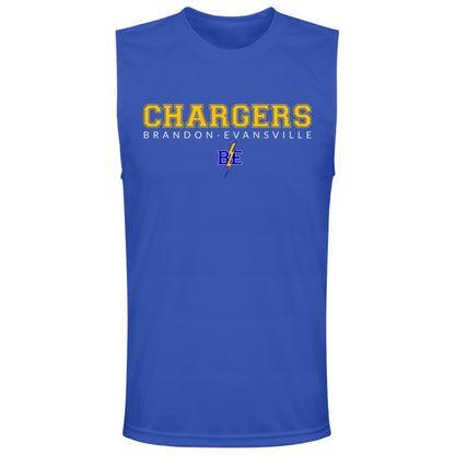 Chargers - Mens Zone Muscle Tee