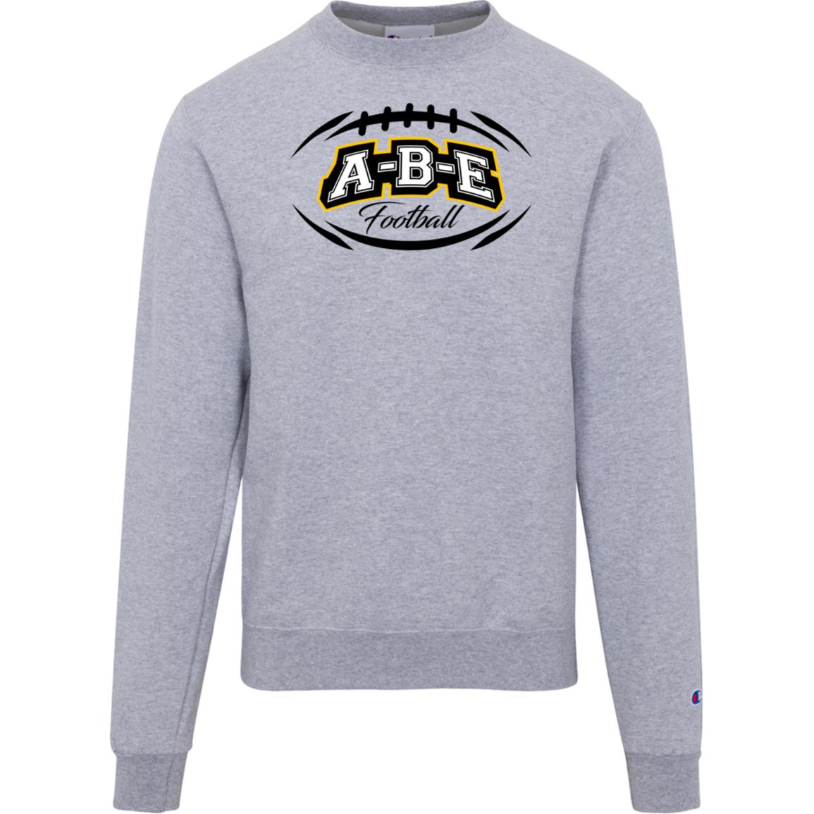 A-B-E Football - Champion Mens Powerblend Crewneck Sweatshirt