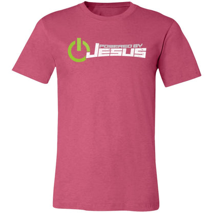 Powered by Jesus - Unisex Jersey Short-Sleeve T-Shirt