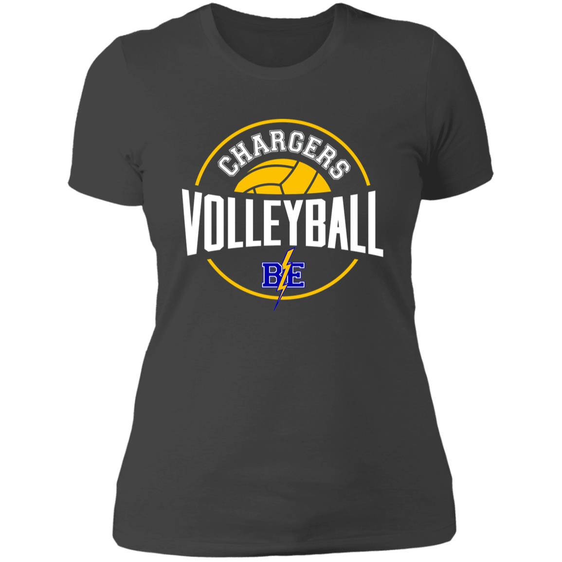 Chargers Volleyball - Ladies' Boyfriend T-Shirt