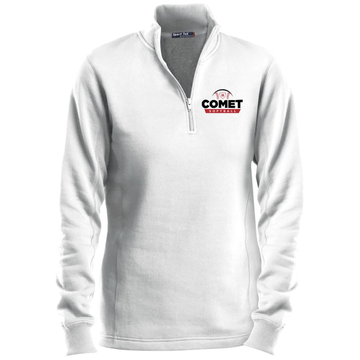 Comet Softball - Ladies 1/4 Zip Sweatshirt