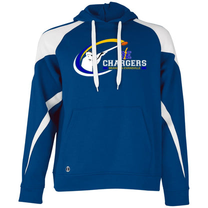 Chargers Trapshooting - Athletic Colorblock Fleece Hoodie