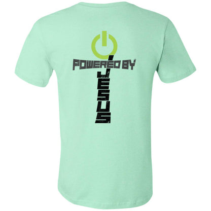 Powered by Jesus - Unisex Jersey Short-Sleeve T-Shirt