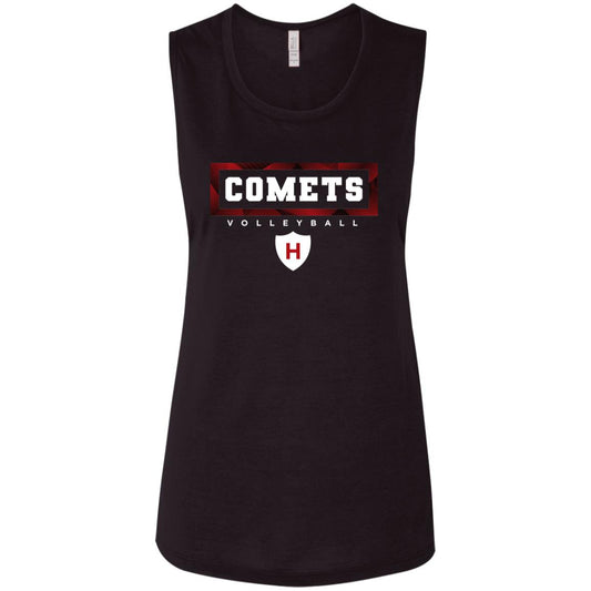 Comet Volleyball - Ladies' Flowy Muscle Tank