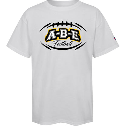 A-B-E Football - Champion Kids Short Sleeve Tee