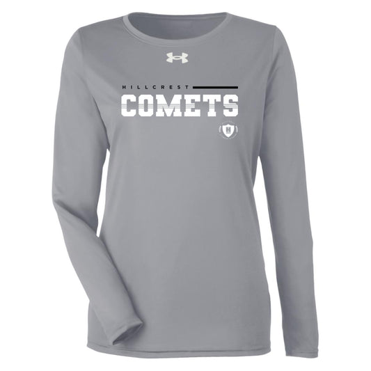 Hillcrest Comets - Under Armour Womens Team Tech Long Sleeve Tee