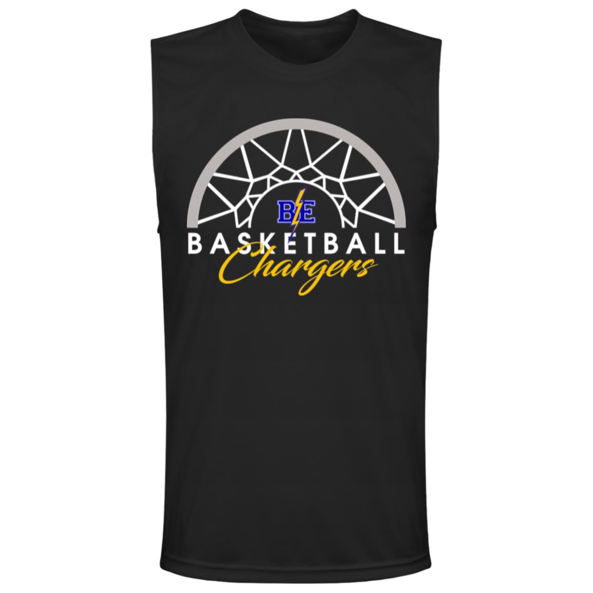 Chargers Basketball - Mens Zone Muscle Tee