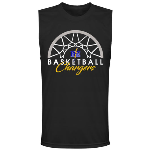 Chargers Basketball - Mens Zone Muscle Tee