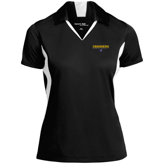 Chargers - Ladies' Colorblock Performance Polo