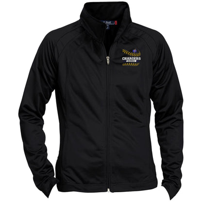 Chargers Baseball - Ladies' Raglan Sleeve Warmup Jacket