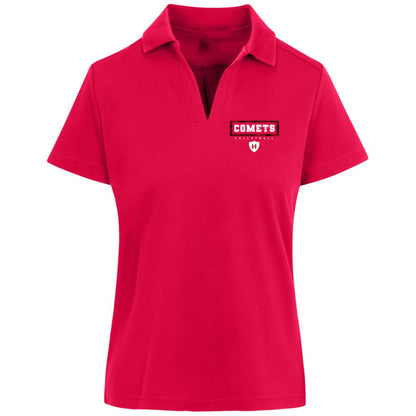 Comet Volleyball - CrownLux Womens Plaited Polo