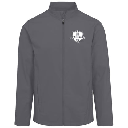 Comet Boys Soccer - Team 365 Mens Leader Soft Shell Jacket