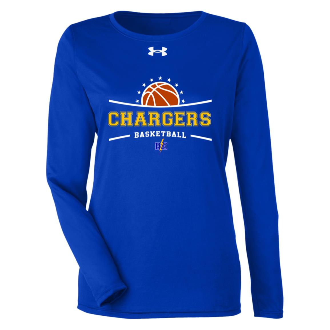 Chargers Basketball - Under Armour Womens Team Tech Long Sleeve Tee