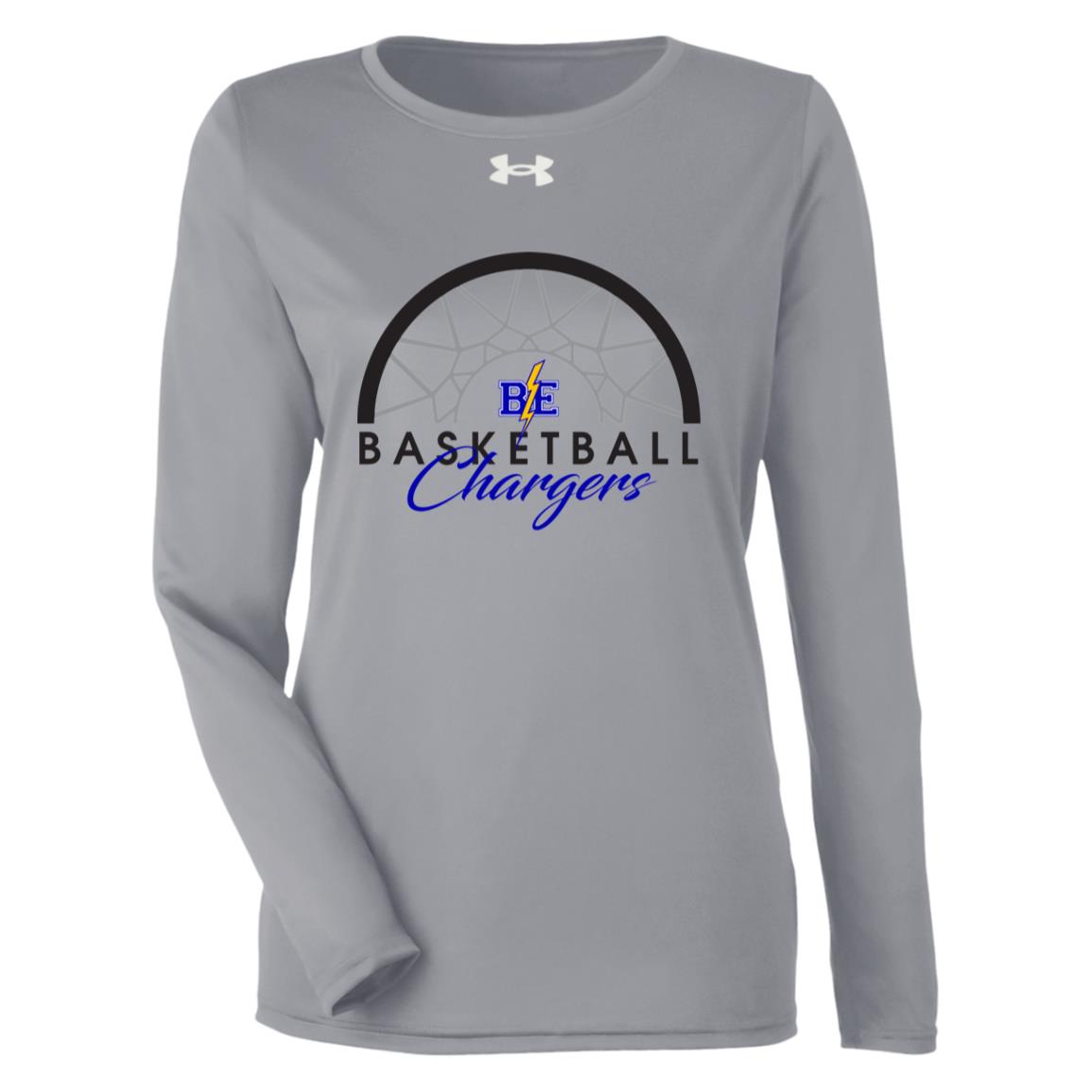 Chargers Basketball - Under Armour Womens Team Tech Long Sleeve Tee