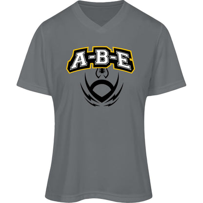 A-B-E Football - Womens Zone Tee