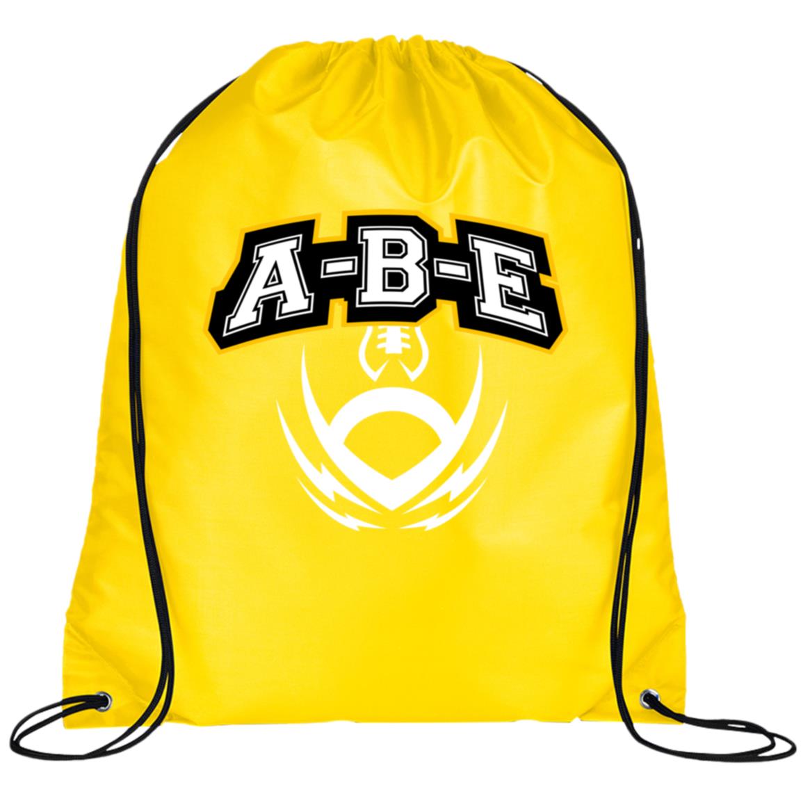 A-B-E Football - Prime Line Drawstring Cinch Backpack