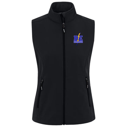 Chargers - Womens Cruise Two-Layer Fleece Bonded Soft Shell Vest