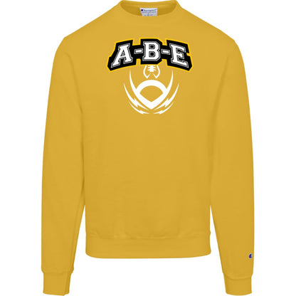 A-B-E Football - Champion Mens Powerblend Crewneck Sweatshirt