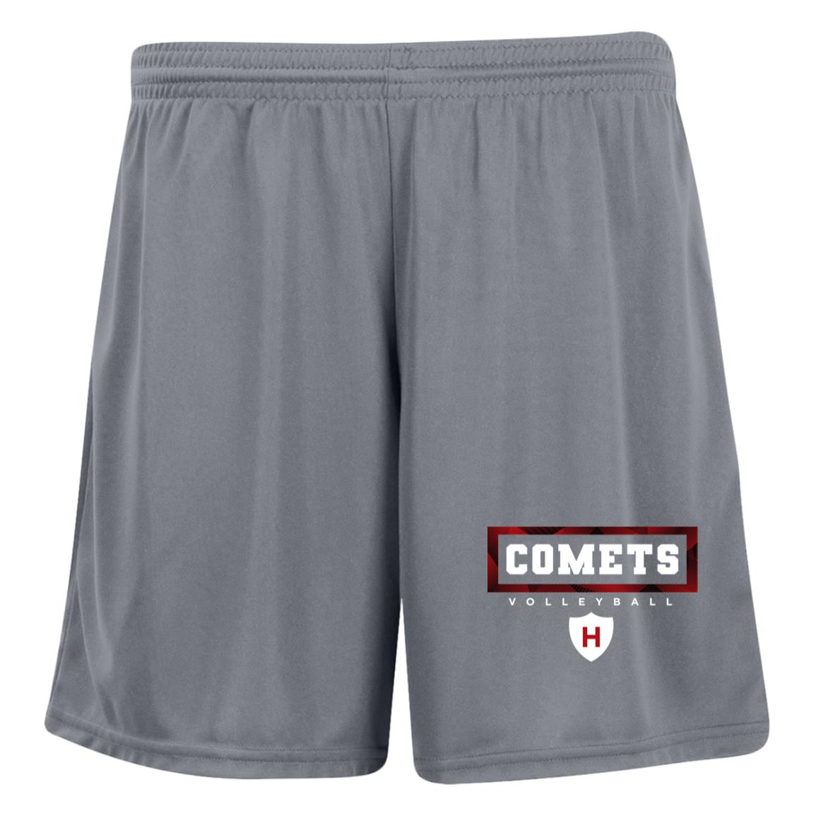 Comet Volleyball - Ladies' Moisture-Wicking 7 inch Inseam Training Shorts