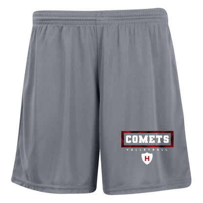 Comet Volleyball - Ladies' Moisture-Wicking 7 inch Inseam Training Shorts