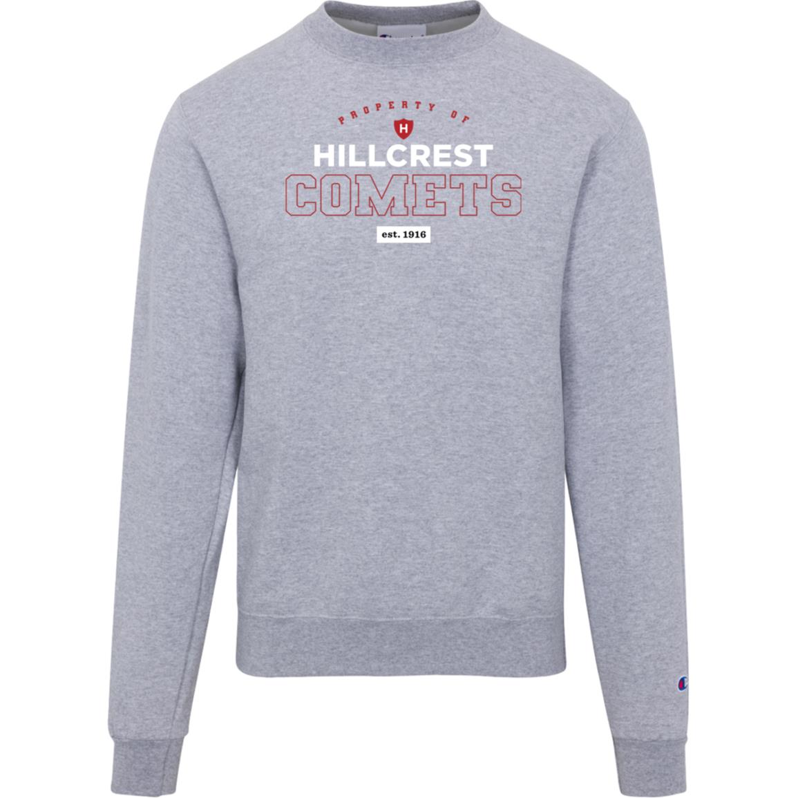 Hillcrest Comets - Champion Mens Powerblend Crewneck Sweatshirt