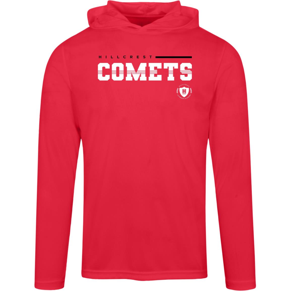 Hillcrest Comets - Mens Zone Hooded Tee